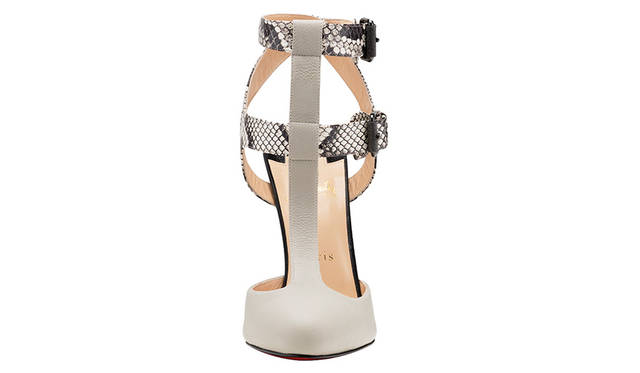 Redalen 100 Calf Morphee Watersnake Print Version Etain 15万3000円（税抜）