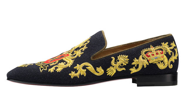 College de France Flat Feutre GG Navy Gold 21万5000円（税抜）