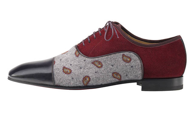 Greggo Orlato Flat Calf Flannelle Cachemire Veau Velours Fusain Orthodoxe 11万5000円（税抜）