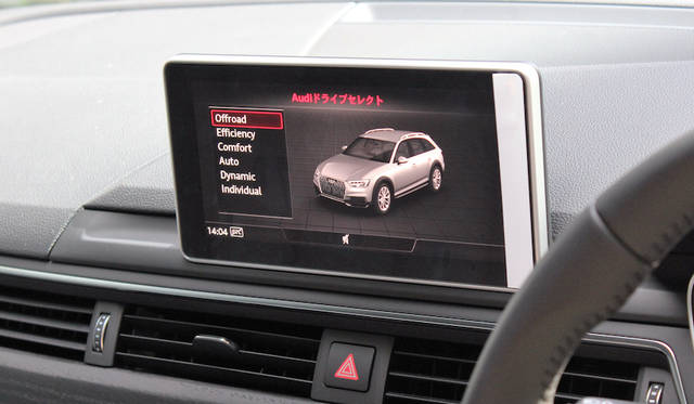 アウディ ドライブ セレクトにオフロードモードが追加された