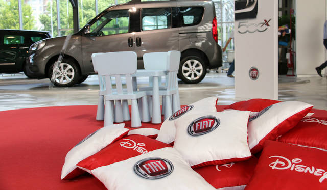 Mirafiori-Motor-Village_025 フィアット展示コーナーの一角