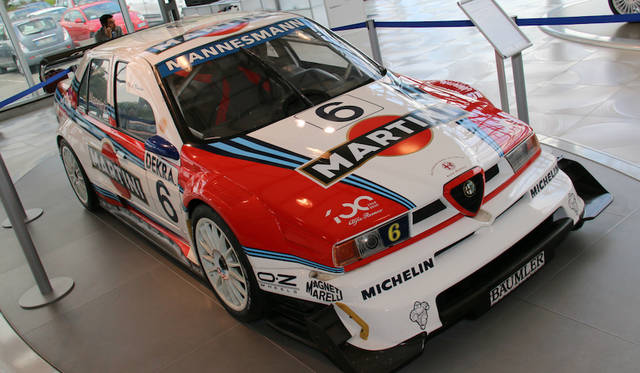 Mirafiori-Motor-Village_061 F1から転向したアレッサンドロ・ナンニーニが1996年ITCで駆ったアルファ・ロメオ155V6Ti