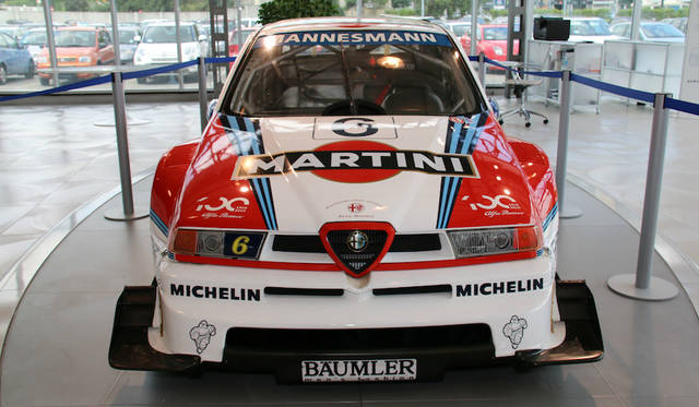 Mirafiori-Motor-Village_062 F1から転向したアレッサンドロ・ナンニーニが1996年ITCで駆ったアルファ・ロメオ155V6Ti