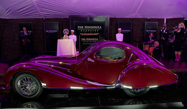 1937 タルボラーゴ・T150C SS ティアドロップ<br />(c)Scott Campbell