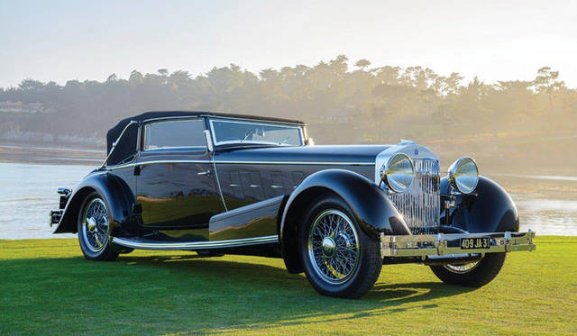 最終選考車の「1932 イソッタ フラスキーニ ティーポ 8A Sスポーツ カブリオレ」