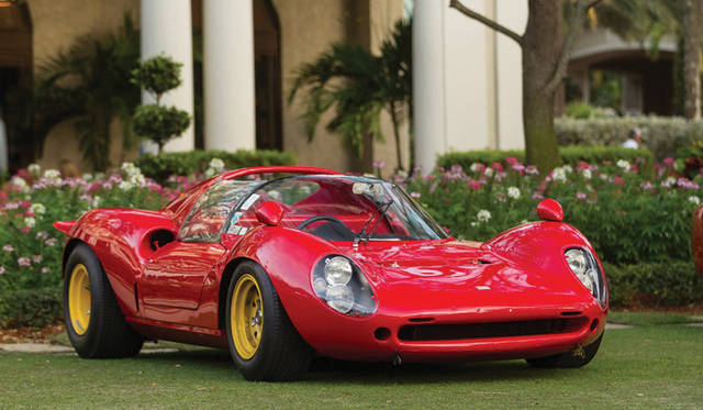 最終選考車の「1965 フェラーリ 166P/206SP ディーノ 0834」