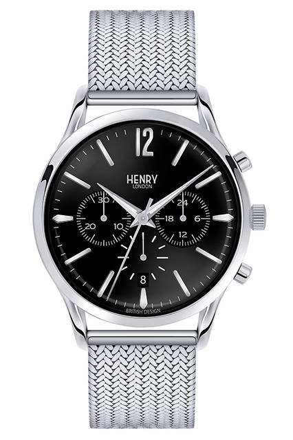 メンズ（HL41-CM-0121）|クオーツ、SS、ケース径41mm。2万5000円（税抜）