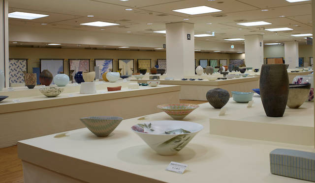 日本橋三越本店 本館・新館7階ギャラリー「第63回日本伝統工芸展」会場