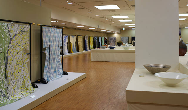 日本橋三越本店 本館・新館7階ギャラリー「第63回日本伝統工芸展」会場