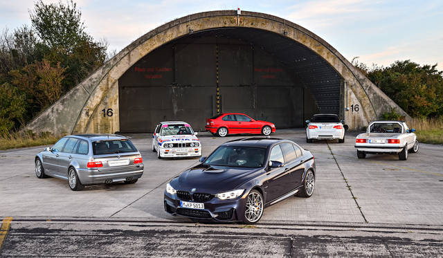 The BMW M3 family 001