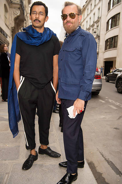 Haider Ackermann、Robert Rabensteiner