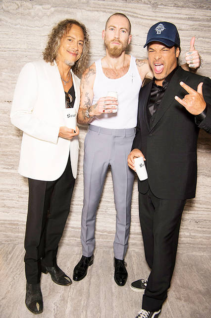 Kirk Hammet、Justin OShea、Robert Trujillo