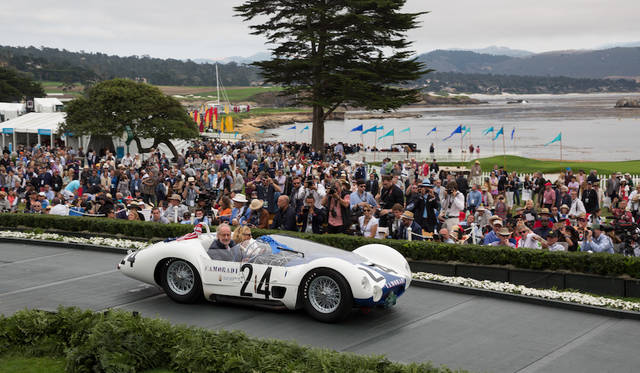 Pebble Beach Concours d’Elegance 2016 |ペブルビーチ・コンクールデレガンス 2016 053 Class O-2(Postwar Sports Racing)部門1位はMaserati Tipo 60/61 Allegretti Birdcage(59年) Copyright © Kimball Studios / Courtesy of Pebble Beach Concours d'Elegance