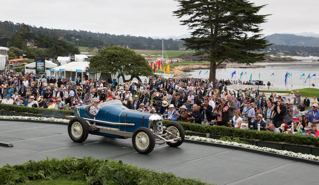Pebble Beach Concours d’Elegance 2016 |ペブルビーチ・コンクールデレガンス 2016 056 Class V(Two-Man Indianapolis Race Cars 1930–1937)部門1位のRigling & Stevens Pirrung Special(35年) Copyright © Kimball Studios / Courtesy of Pebble Beach Concours d'Elegance
