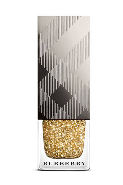 バーバリー ネイルポリッシュ 3色 306 (Ruby Glitter) /451 (Gold Glitter）/453 (Silver Glitter) 各2500円（税抜）