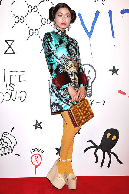 二階堂ふみさん<br>Courtesy of Getty Images for Gucci