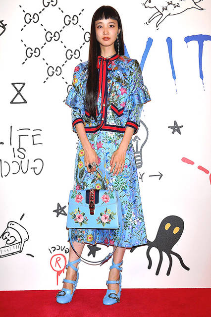 萬波ユカさん<br>Courtesy of Getty Images for Gucci