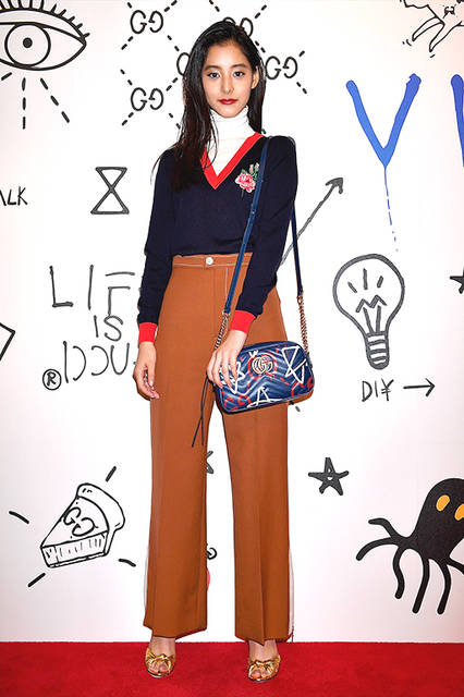 新木優子さん<br>Courtesy of Getty Images for Gucci