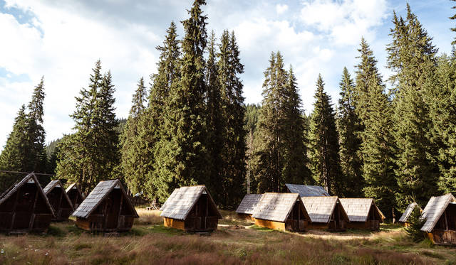 ルーマニア郊外のサマーコテージ