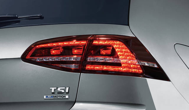 ゴルフ コネクトに標準装備のLEDテールランプ