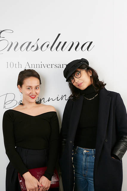 有里さんLaguna直さん2ショット Laguna Moonデザイナー中場直さん&有里さん