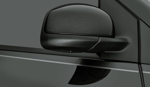 BRABUSカーボン調ドアミラーカバー