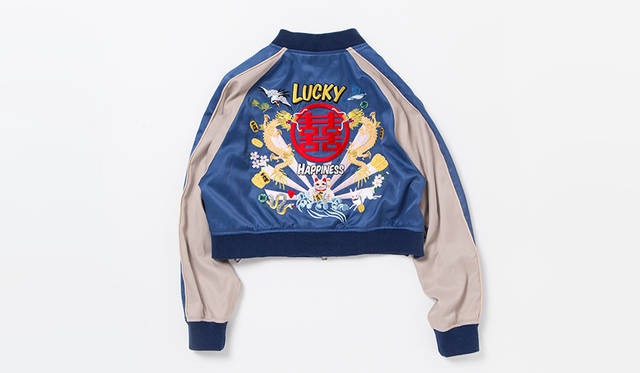 ＜ケイタマルヤマ＞のスカジャン：7万9000円+税