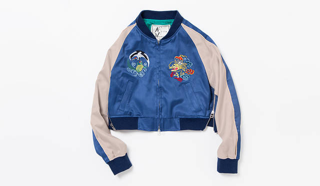 ＜ケイタマルヤマ＞のスカジャン：7万9000円+税