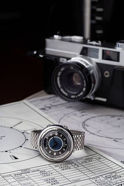 1971年にリリースされた通称“スノードロップ”。このモデルからインスパイアされ、「マスター・メモボックス ブティック・エディション」がデザインされた。© Johann Sauty