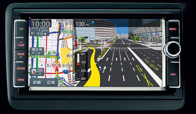純正ナビを採用