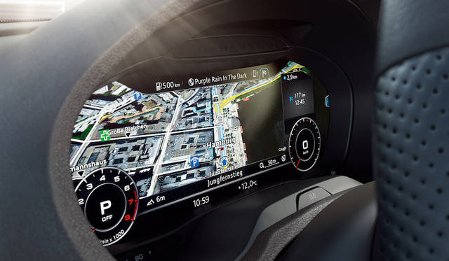 「バーチャル コックピット」をオプション設定（S3は標準）