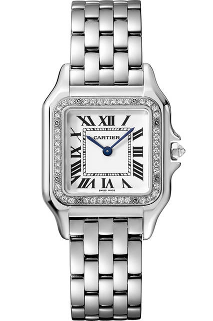 Ref.｜CRWJPN0007<br />ムーブメント｜クオーツ<br />素材｜18KWG、ブリリアントカットダイヤモンド<br />ケースサイズ｜MM（W27☓H37mm）<br />価格｜302万円（税別予価）