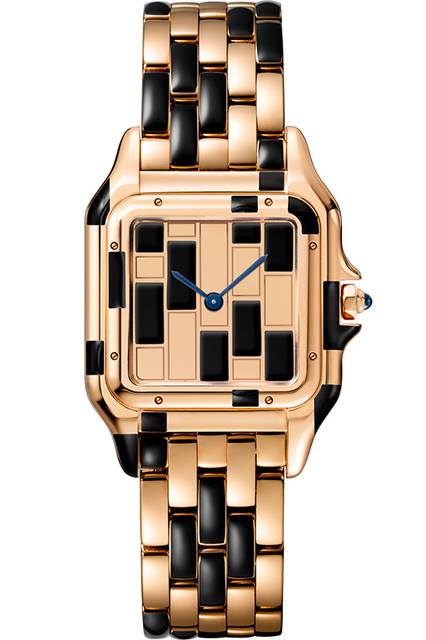 Ref.｜CRWGPN0011<br />ムーブメント｜クオーツ<br />素材｜18KPG、ブリリアントカットダイヤモンド、ブラックラッカー<br />ケースサイズ｜MM（W27☓H37mm）<br />価格｜297万円（税別予価）