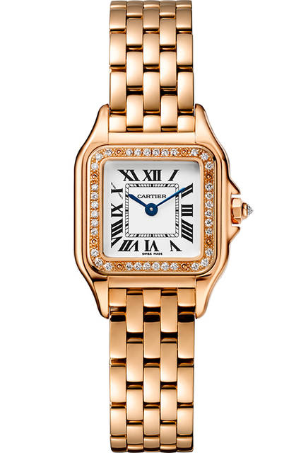 Ref.｜CRWJPN0008<br />ムーブメント｜クオーツ<br />素材｜18KPG、ブリリアントカットダイヤモンド<br />ケースサイズ｜SM（W22☓H30mm）<br />価格｜243万円（税別予価）