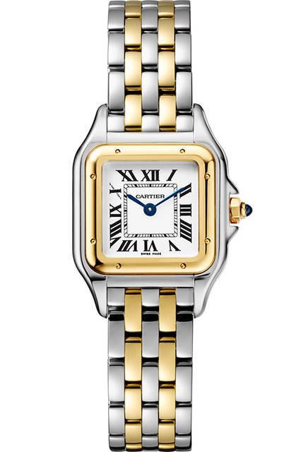 Ref.｜CRW2PN0006<br />ムーブメント｜クオーツ<br />素材｜18KYG＆SS<br />ケースサイズ｜SM（W22☓H30mm）<br />価格｜75万5000円（税別予価）