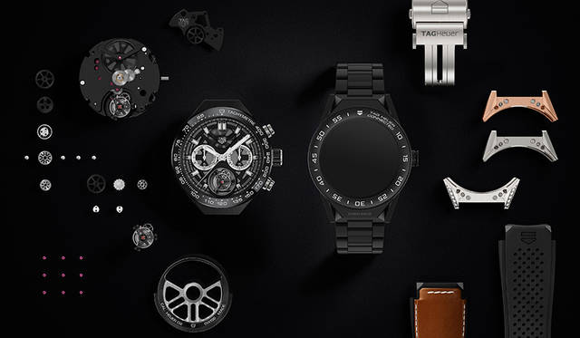 ケース（時計モジュール）だけでも、サテンまたはポリッシュ仕上げグレード5のチタン、18Kピンクゴールドプレート、ブラックセラミック、ダイヤモンドセッティングの有無から選べる。