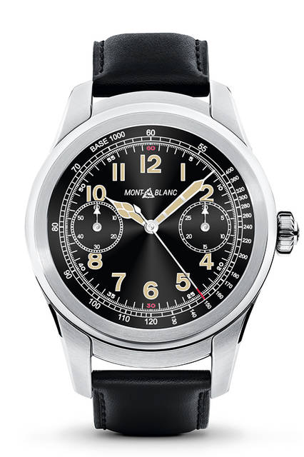 <strong>Montblanc Summit</strong><br /> 2017年5月発売予定<br /> <br /> SSケース（9万8000円～10万2000円）<br /> ※価格はすべて税別。選択するストラップによって価格が異なる。