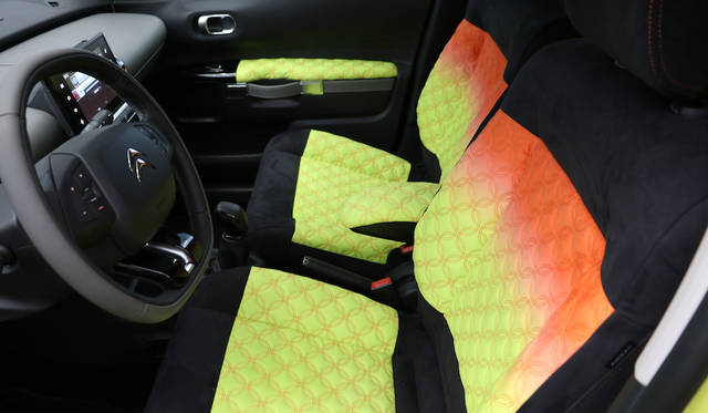 C4カクタスのプロタイプの特別な内装