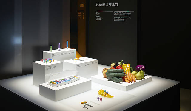 <strong>PLAYER'S PFLUTE</strong><br>英国RCAで学ぶ中国のジア・ウー氏による、生野菜を使った楽器