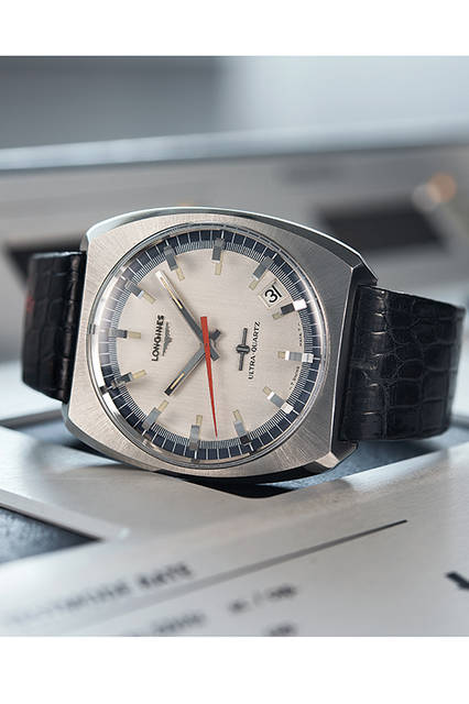 ロンジンが1969年に発表した「ウルトラクオーツ」。