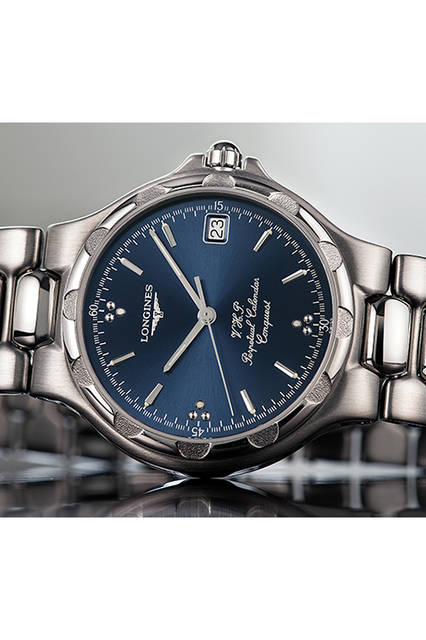 1996年リリースの「コンクエストV.H.P.」。このモデルで永久カレンダー機能が付加した。