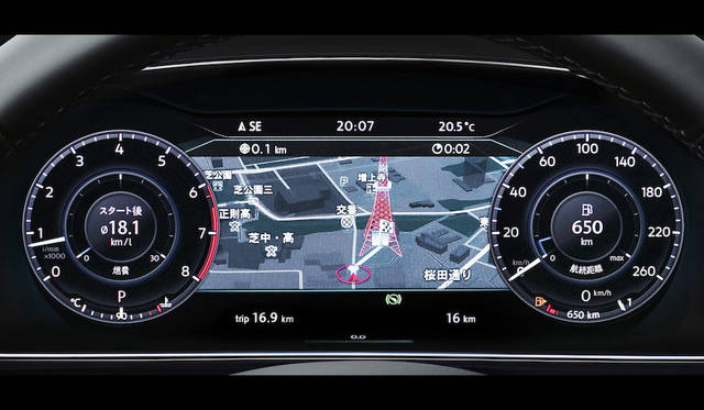Volkswagen Golf TSI Highline|フォルクスワーゲン ゴルフ TSI ハイライン 028 Active Info Displayイメージ※TSI Highlineにオプション設定 ※モニター画面はイメージです。