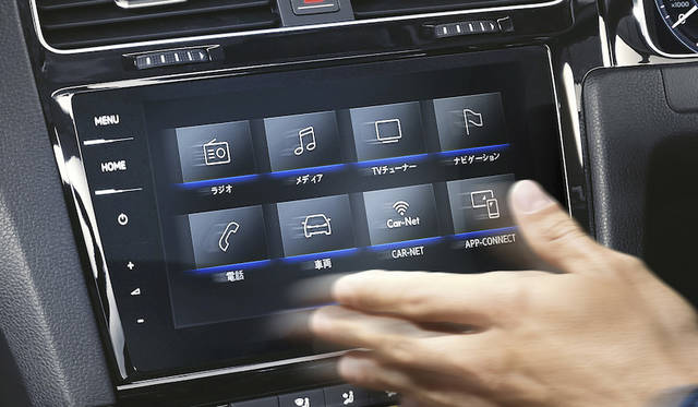Volkswagen Golf|フォルクスワーゲン ゴルフ 034 ジェスチャーコントロールイメージ※モニター画面はイメージです。