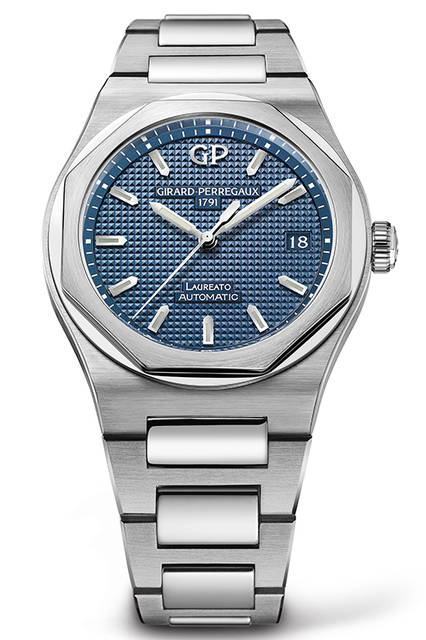 <strong>ロレアート 38mm</strong><br /> <br /> ムーブメント｜自動巻き（Cal.GP03300）<br /> ケース素材｜SS<br /> ケース径｜38mm<br /> ストラップ｜SS<br /> ケースバック｜シースルー<br /> 防水｜10気圧<br /> 価格｜112万円（税別）