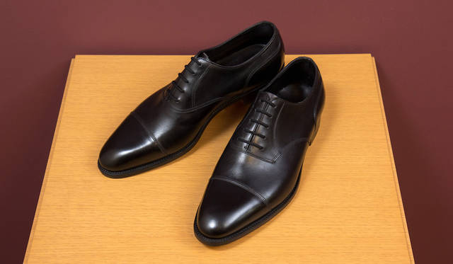 「トーントン」（内羽根ストレートチップ）13万円