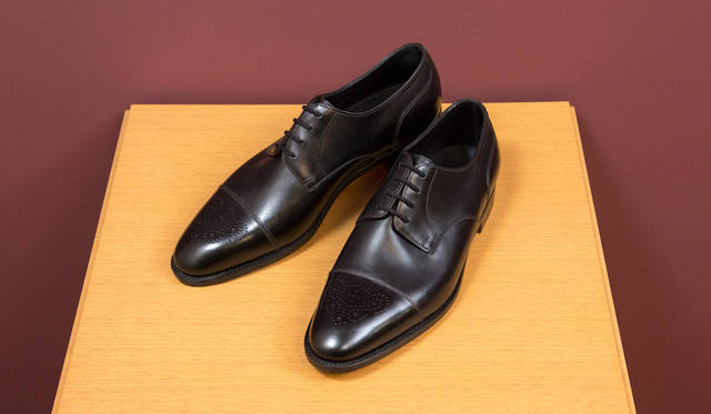 「レン」（外羽根ストレートチップ）13万円