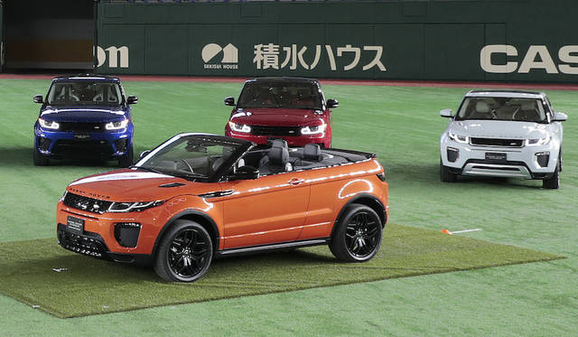 ジャガー・ランドローバー・ジャパンは、3月24日に読売巨人軍のオフィシャルカー契約を締結している