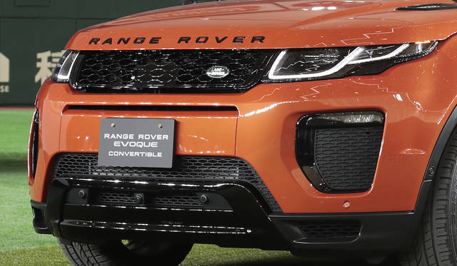 ジャガー・ランドローバー・ジャパンは、3月24日に読売巨人軍のオフィシャルカー契約を締結している