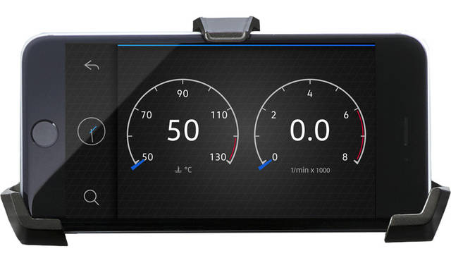 Volkswagen maps + more　ライブデータ（メーターディスプレイ）