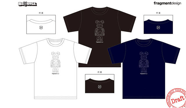BE@RTEE x  fragment design (porygon)。